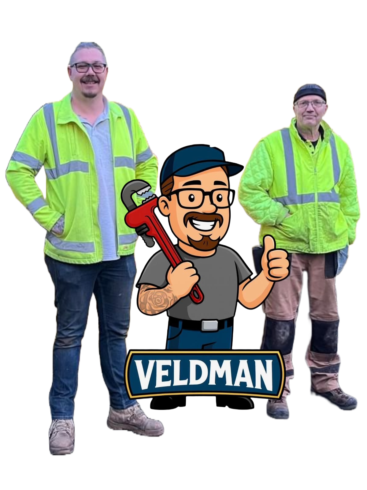 riooltehcniek veldman mannen plus logo